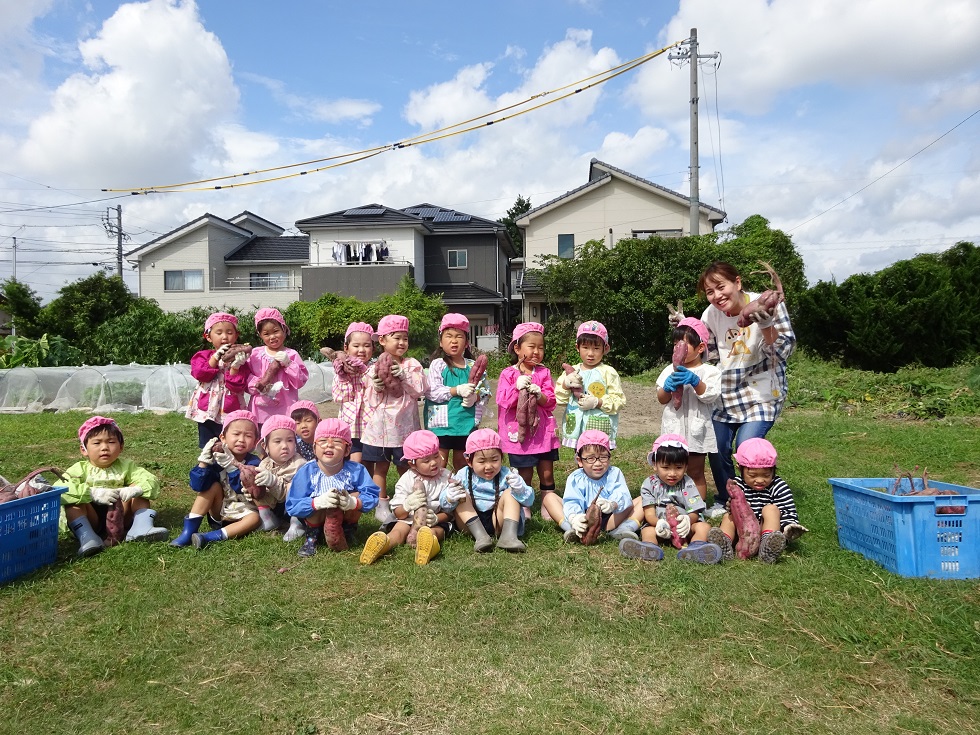 さつまいも掘り☆【クラス写真】