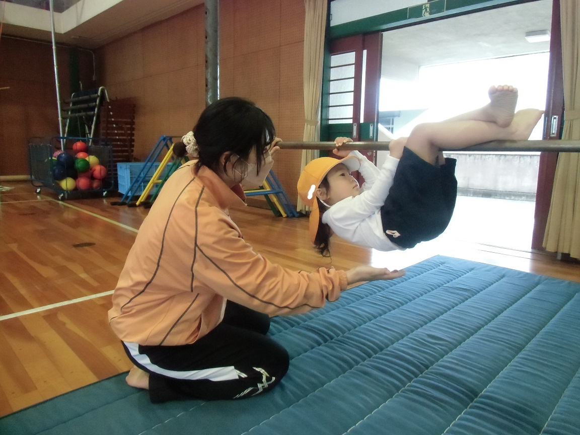 運動遊びをしました★(年少):画像6