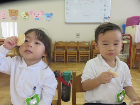 ことり組のお友達が１６人になりました（満３歳児）♪