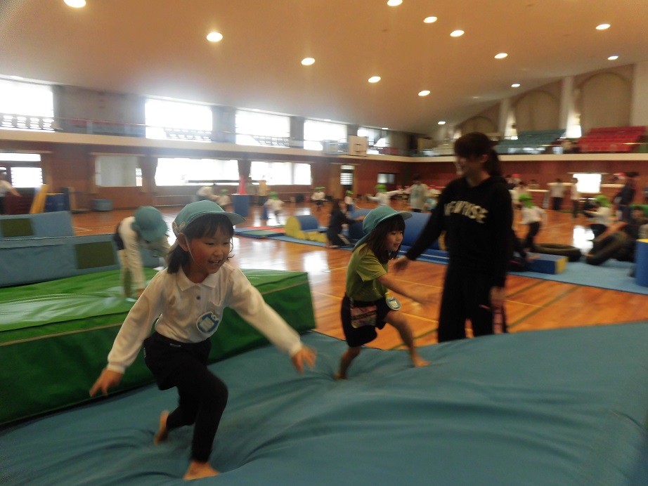 ✿年中✿大学での運動遊び