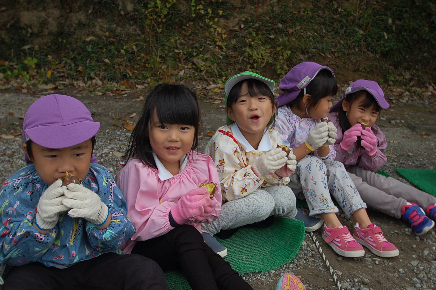 楽しかったね!焼き芋パーティー!!年中・年長♪:画像5