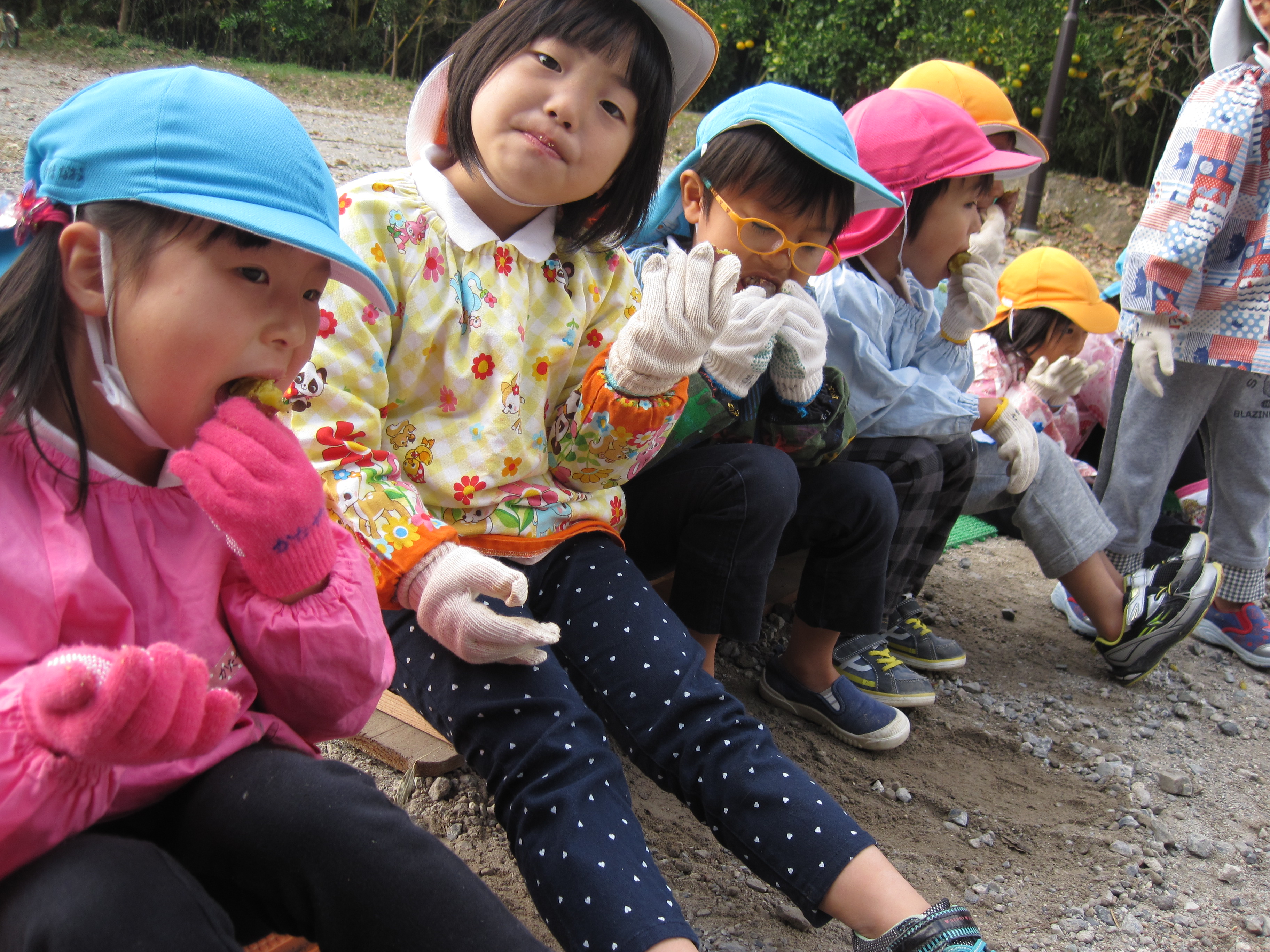 楽しかったね!焼き芋パーティー!!年中・年長♪:画像6