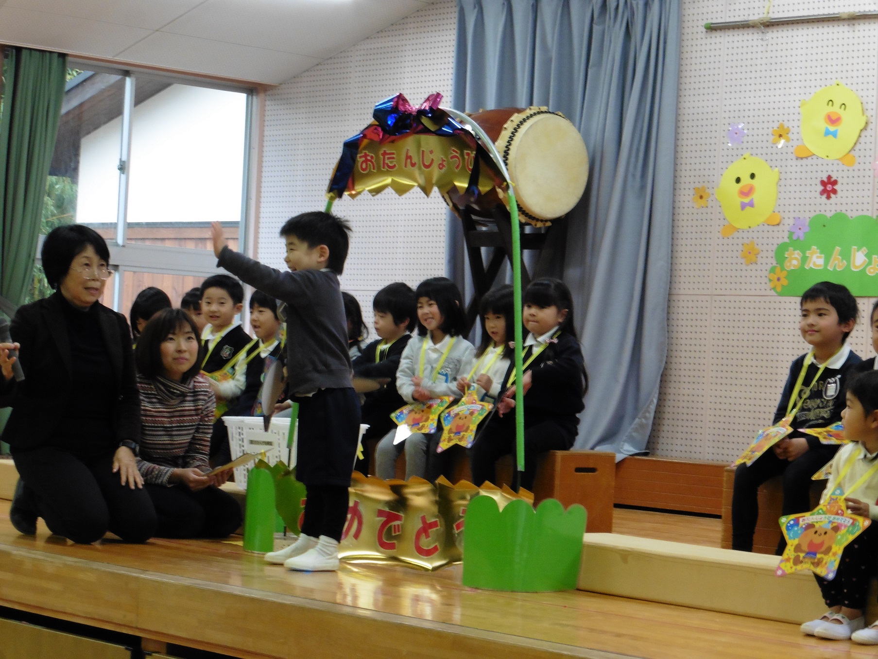 ★12月・1月生まれの誕生会★