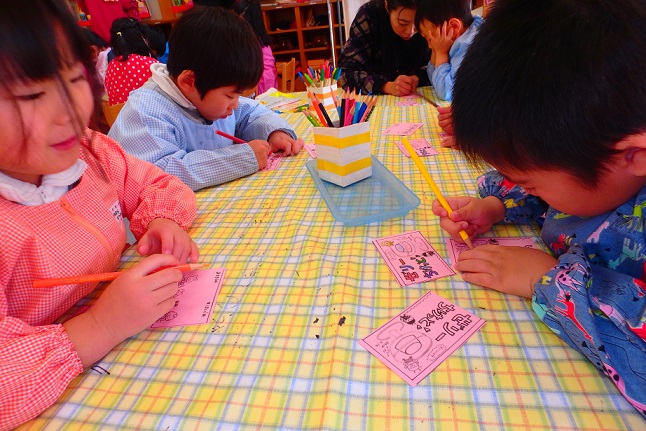 ゼリーやさんがオープンしますよ～（ゼリーやさん準備）＊年長＊