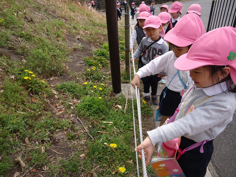 ☆散歩に出かけたよ☆年少