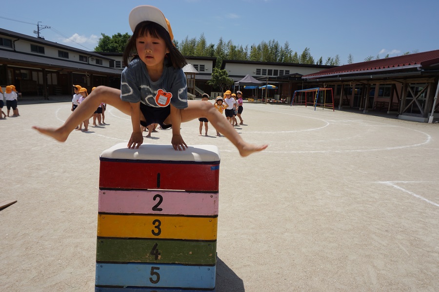 ★運動遊びをしたよ★年長