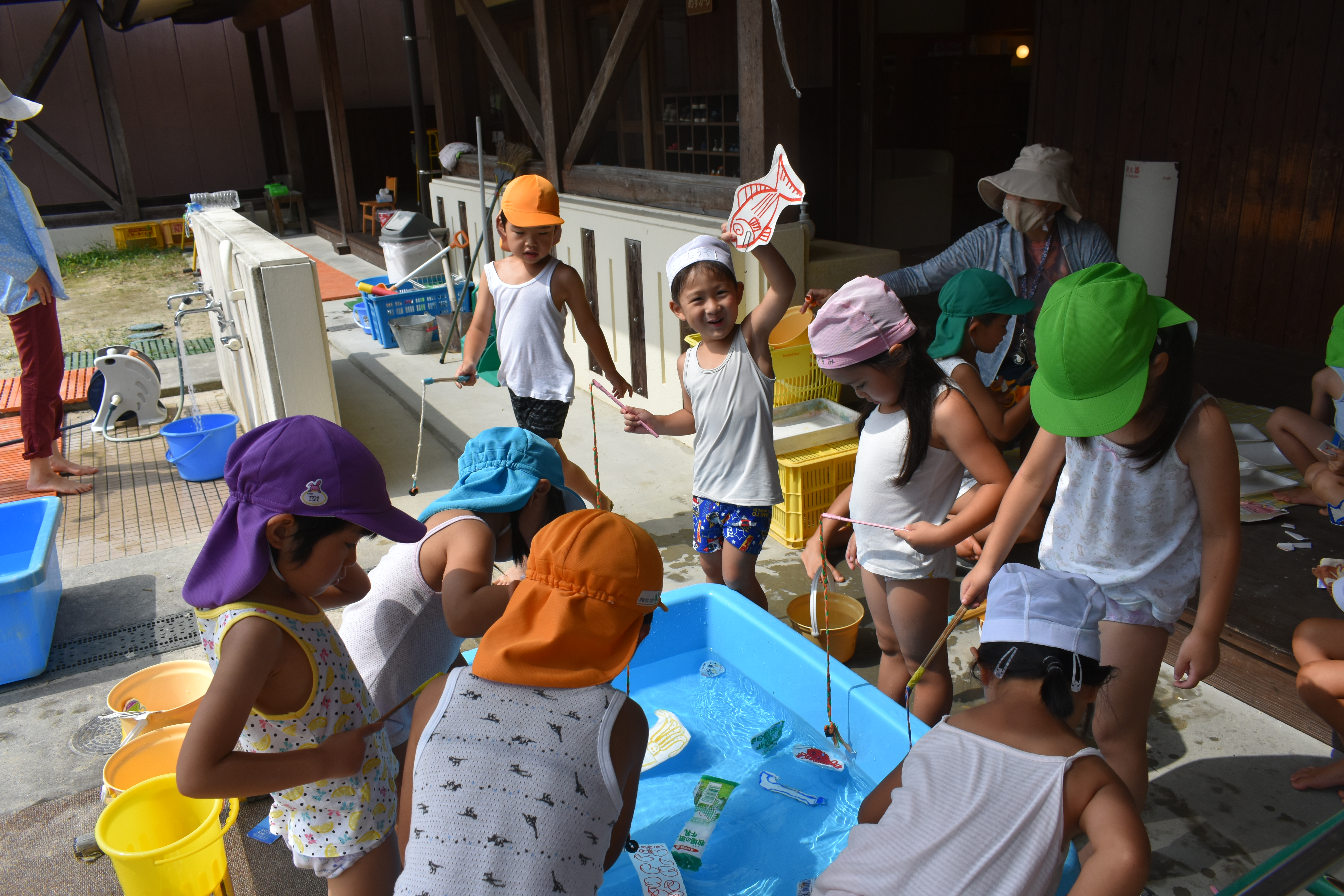 ★年長☆年中★　ひもコマ伝授会