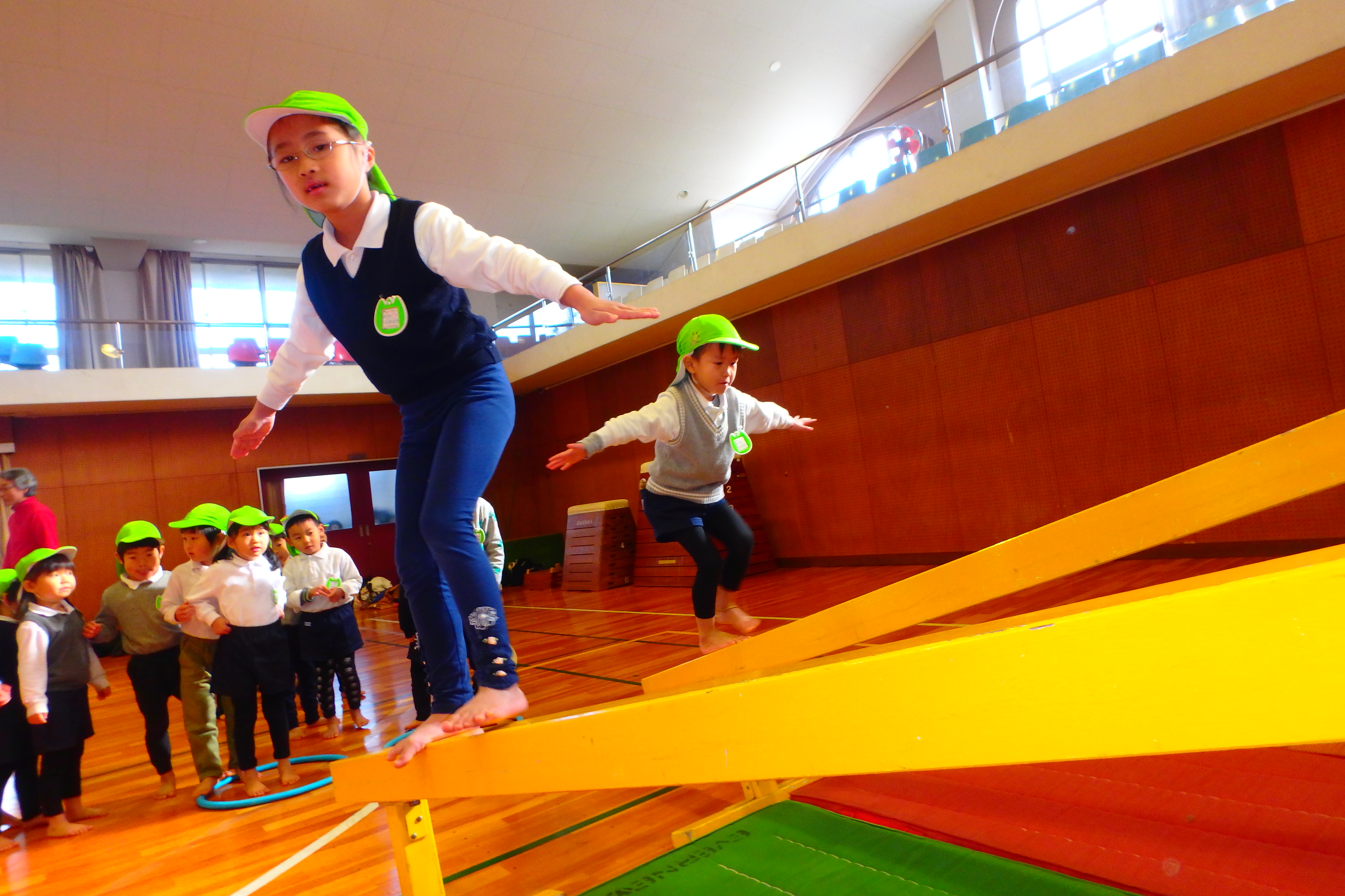 第三回・運動遊びに出かけました★年中