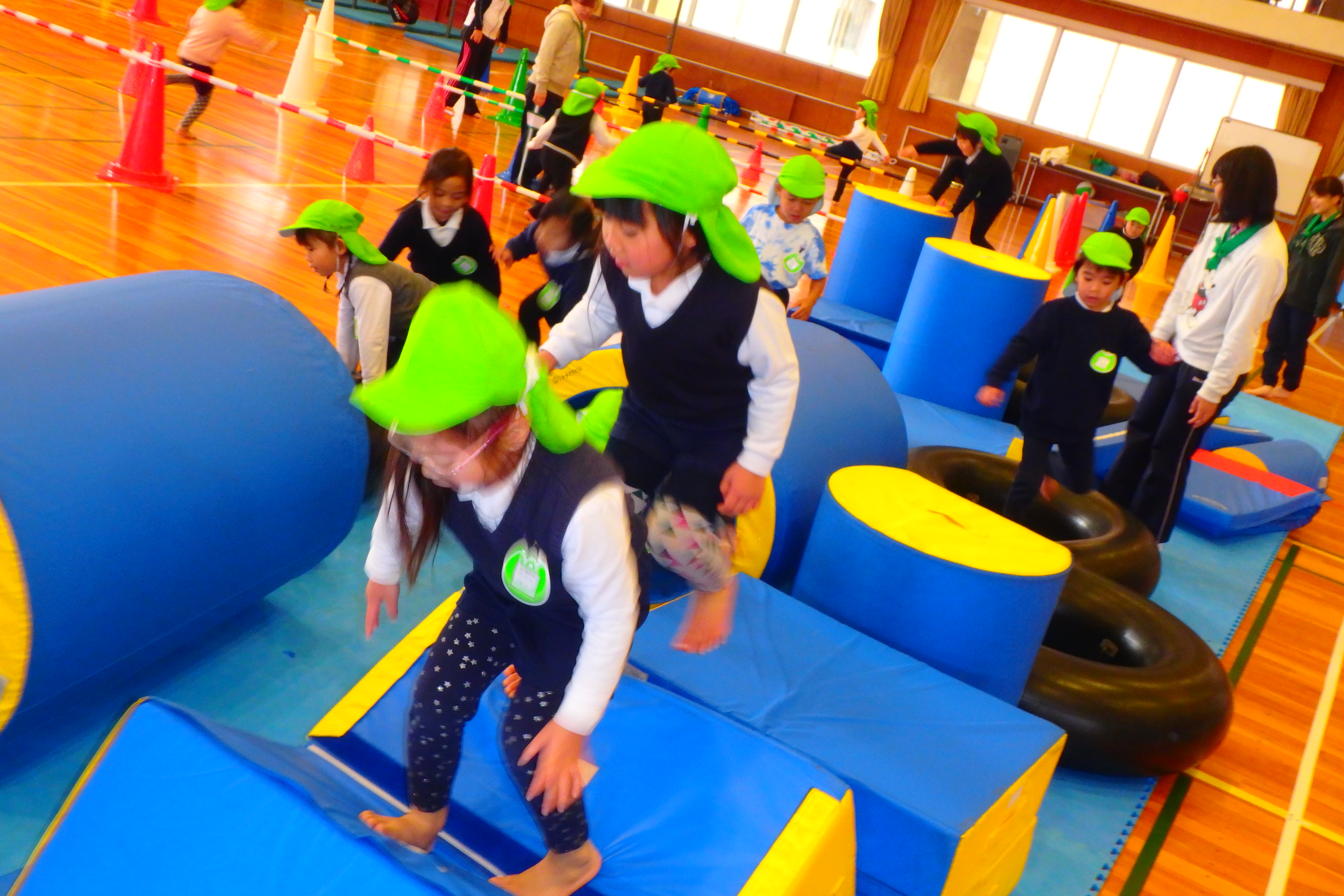 第三回・運動遊びに出かけました★年中:画像２