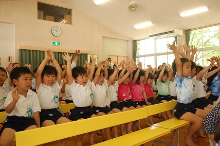 ☆４・５月生まれの誕生会☆