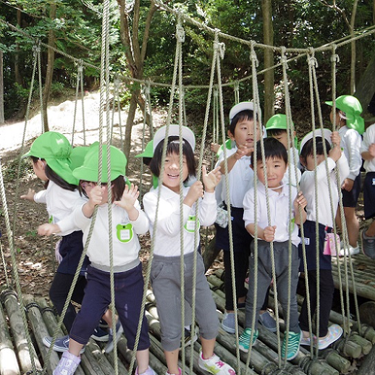 ☆アスレチックの森に行ったよ☆年中