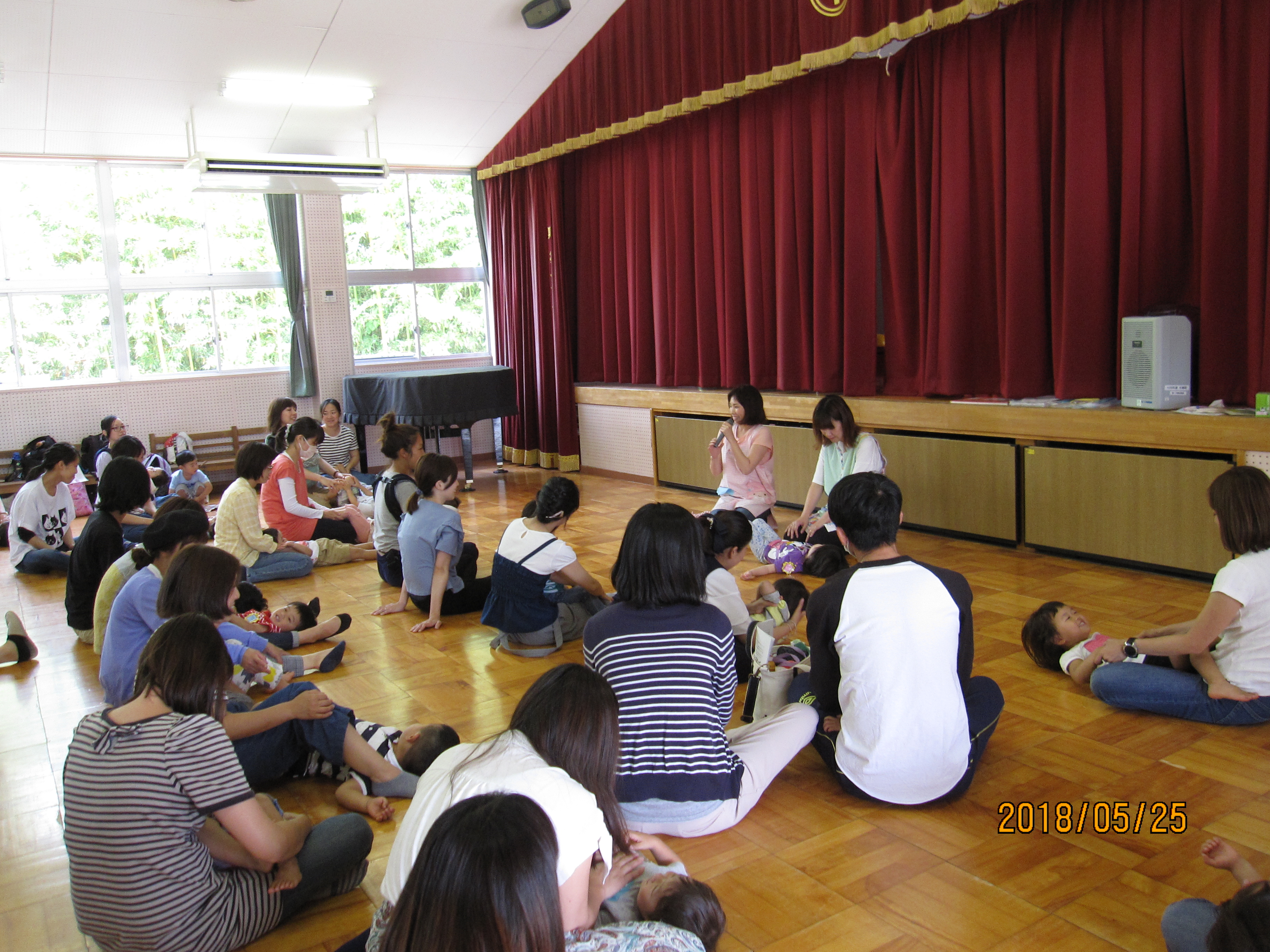 わんぱく広場１回目がありました