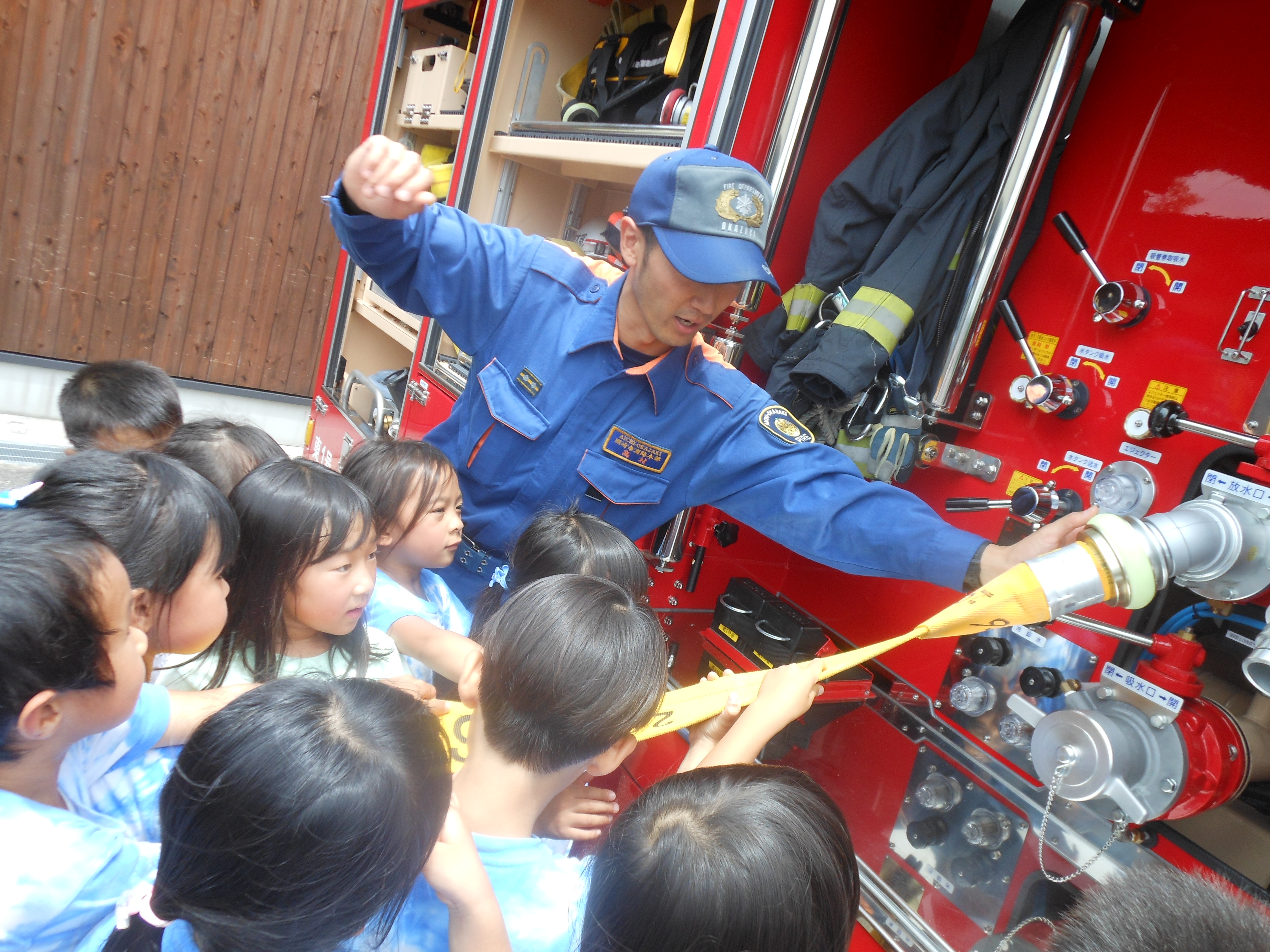 第二回避難訓練(地震・火災):画像6