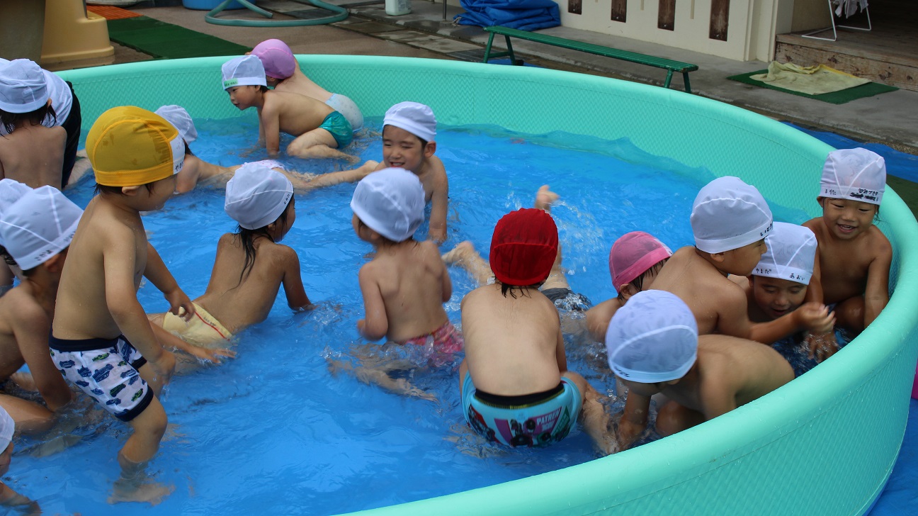 待ちに待ったプール開き！