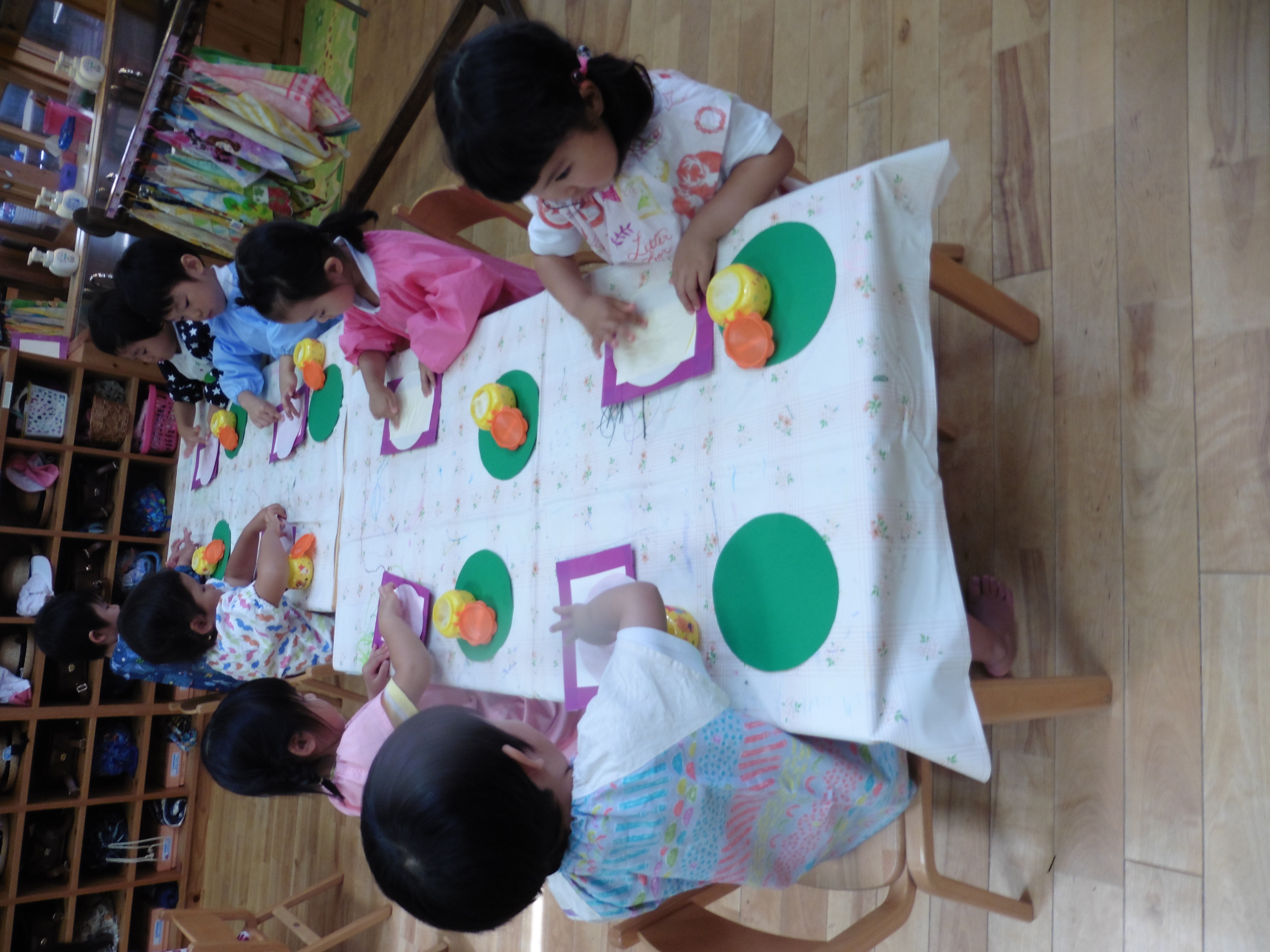 スイカ作り・・・♪年少