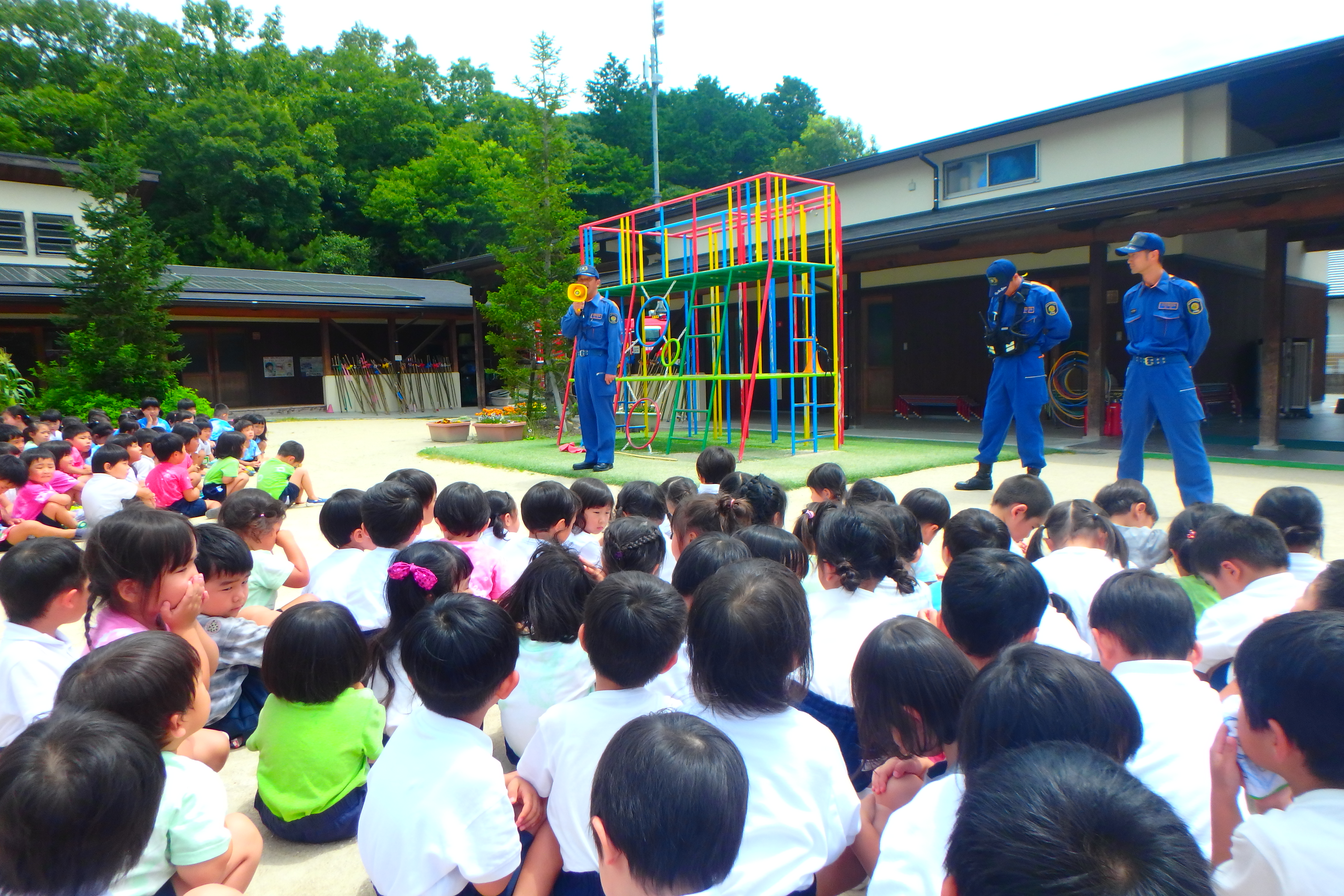 第二回避難訓練(地震・火災):画像1