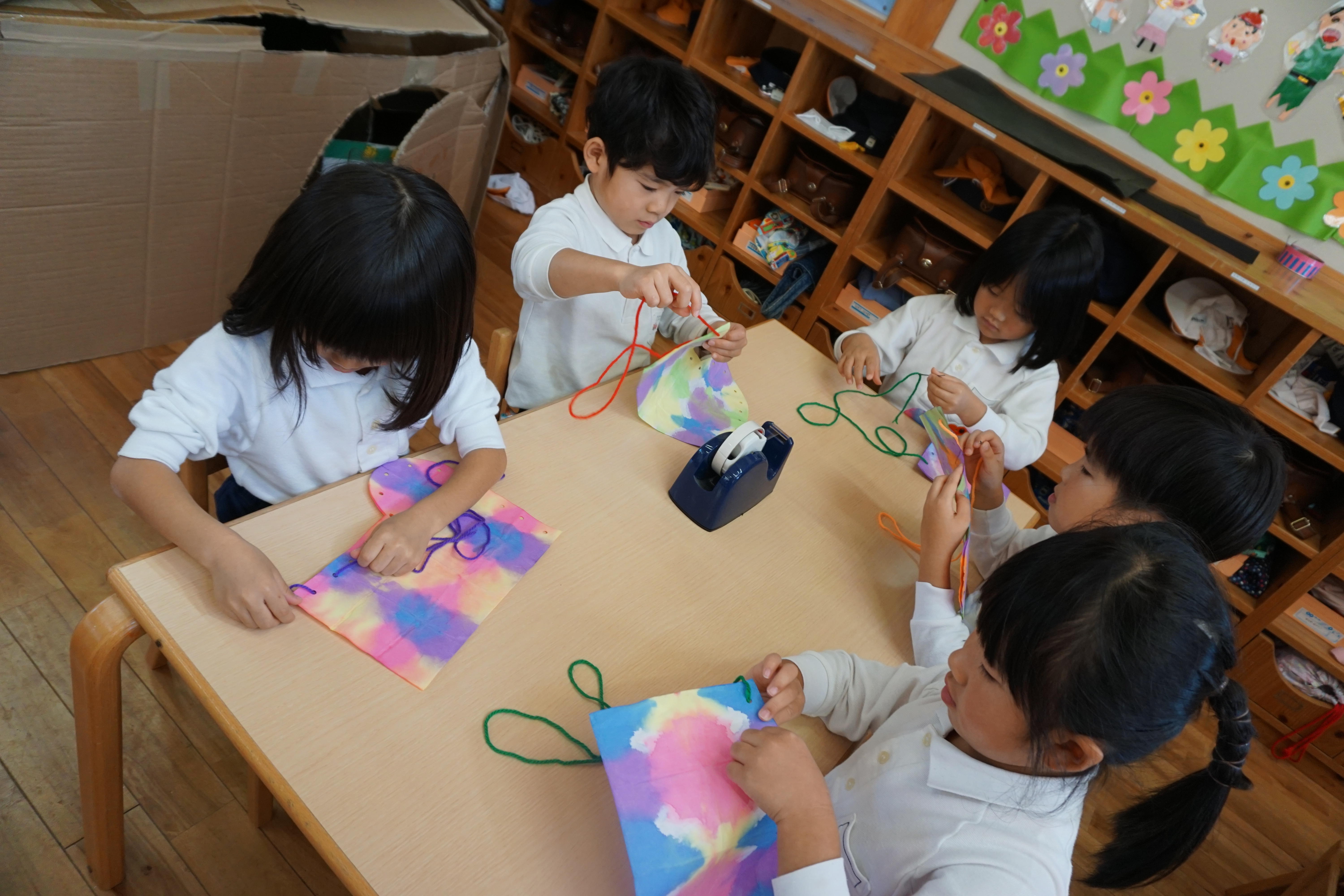 ★年長★クリスマスブーツを作ったよ！