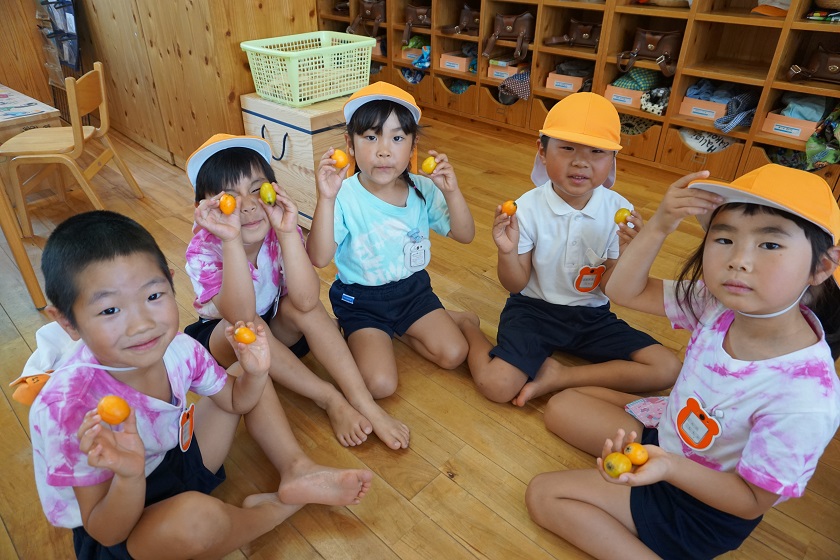 ★びわを食べたよ★ほしぐみ:画像4