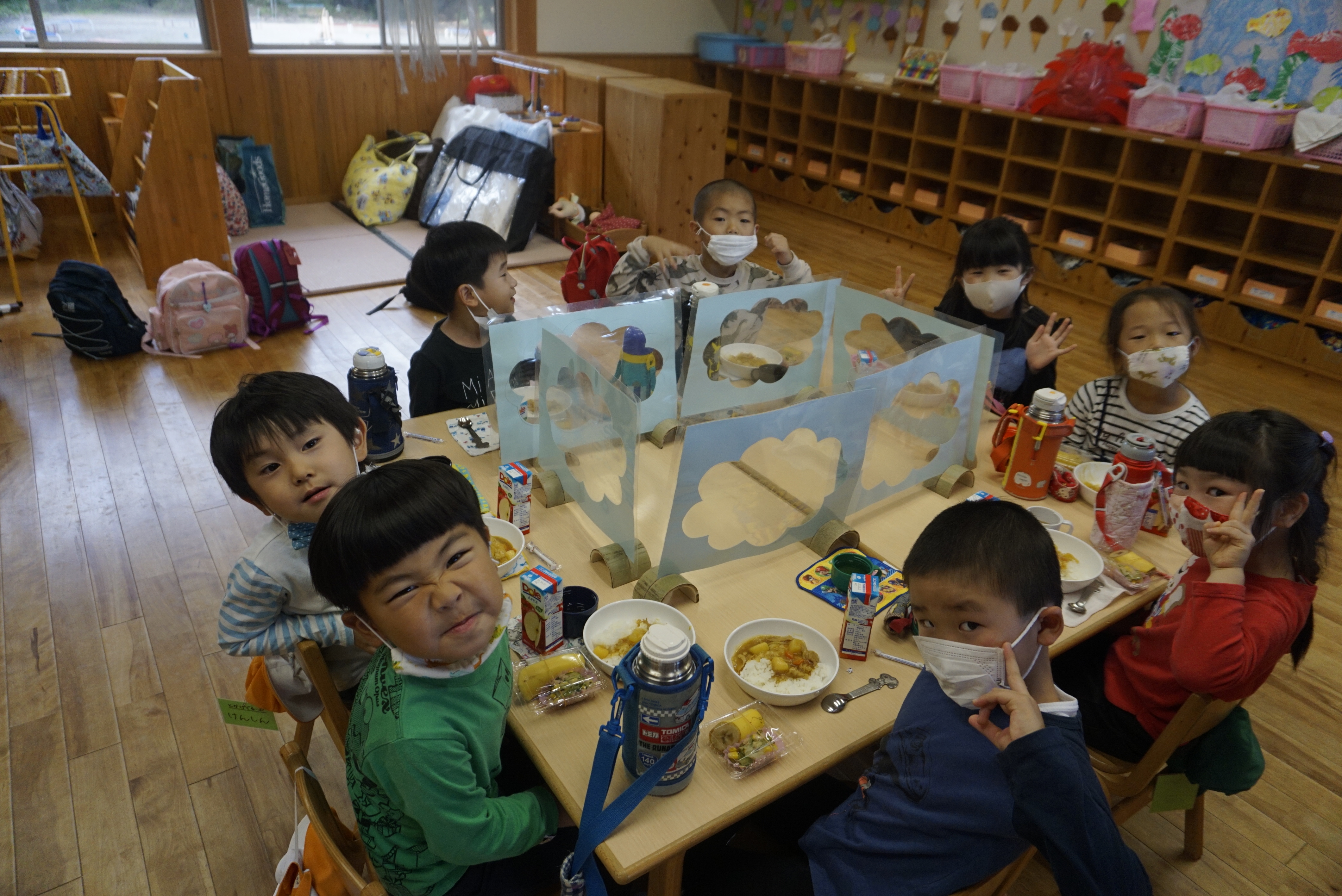 ♪お泊り保育♪ キャンプファイヤー:画像1