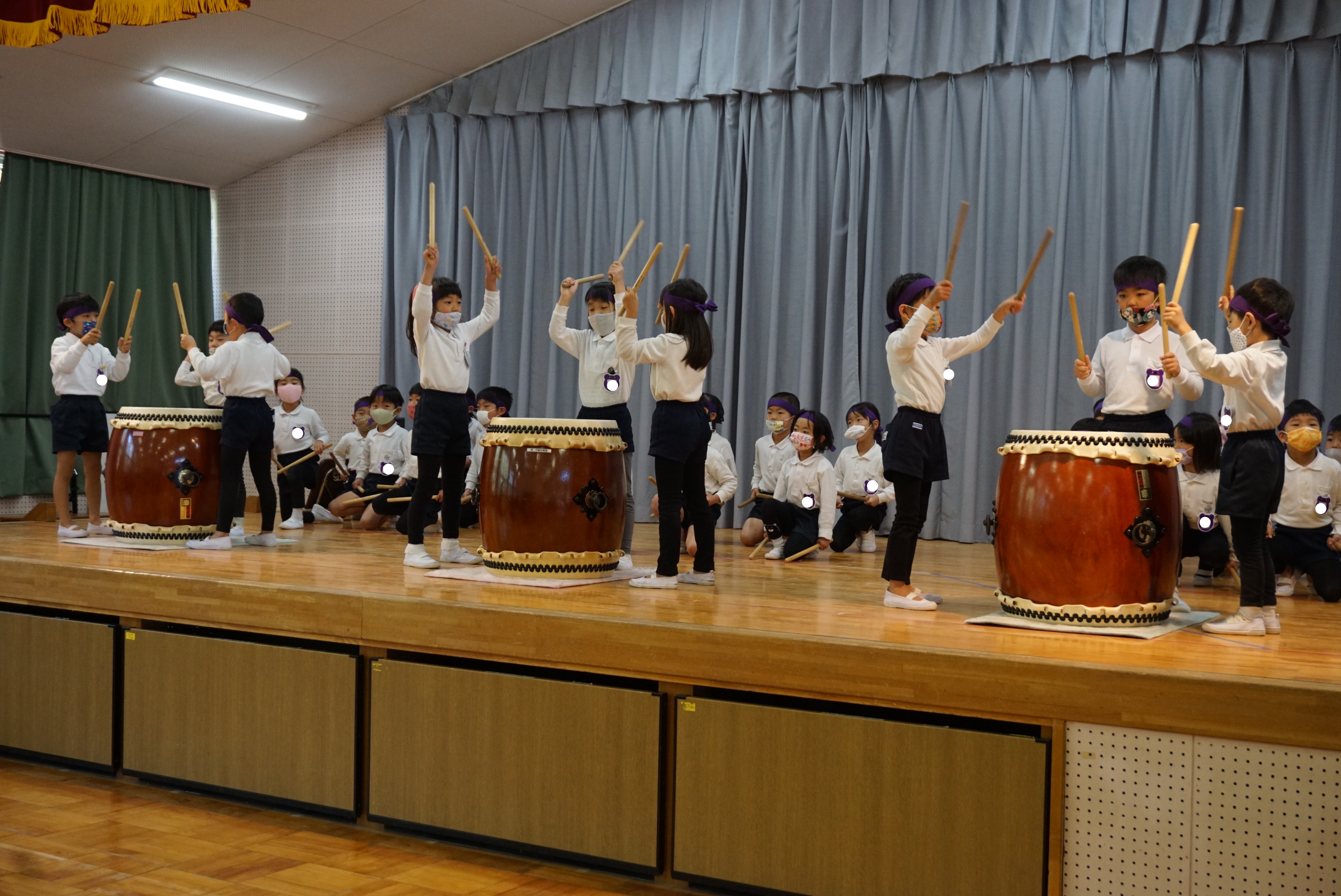 ★年長★和太鼓の発表会がありました！:画像３