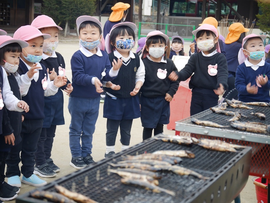 いわし焼きをしました!:画像2