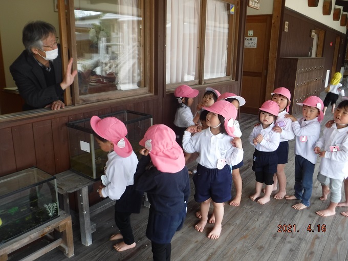 ★年少★　園内探検をしたよ！