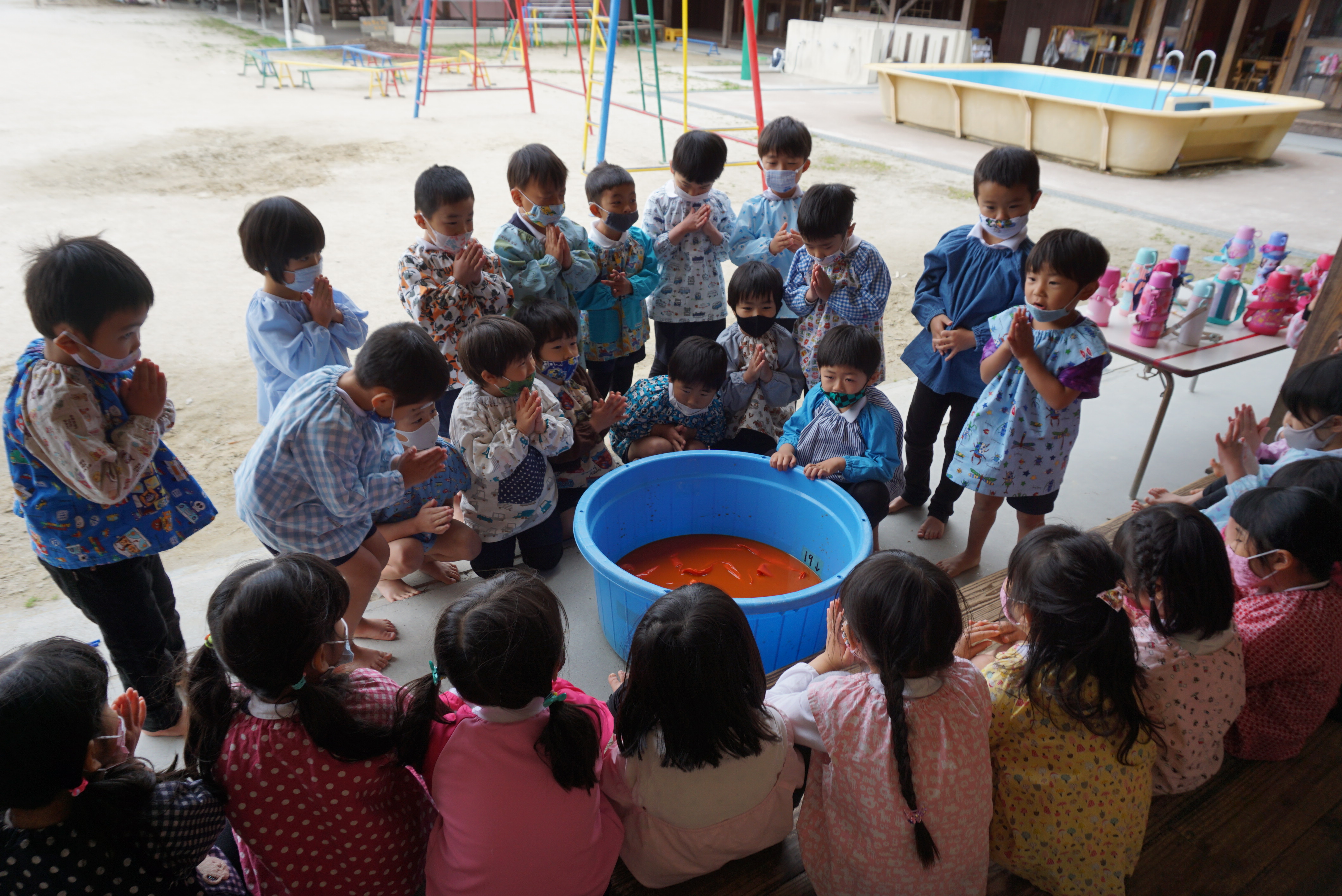 ★年長★こいのぼりを染めました!:画像5