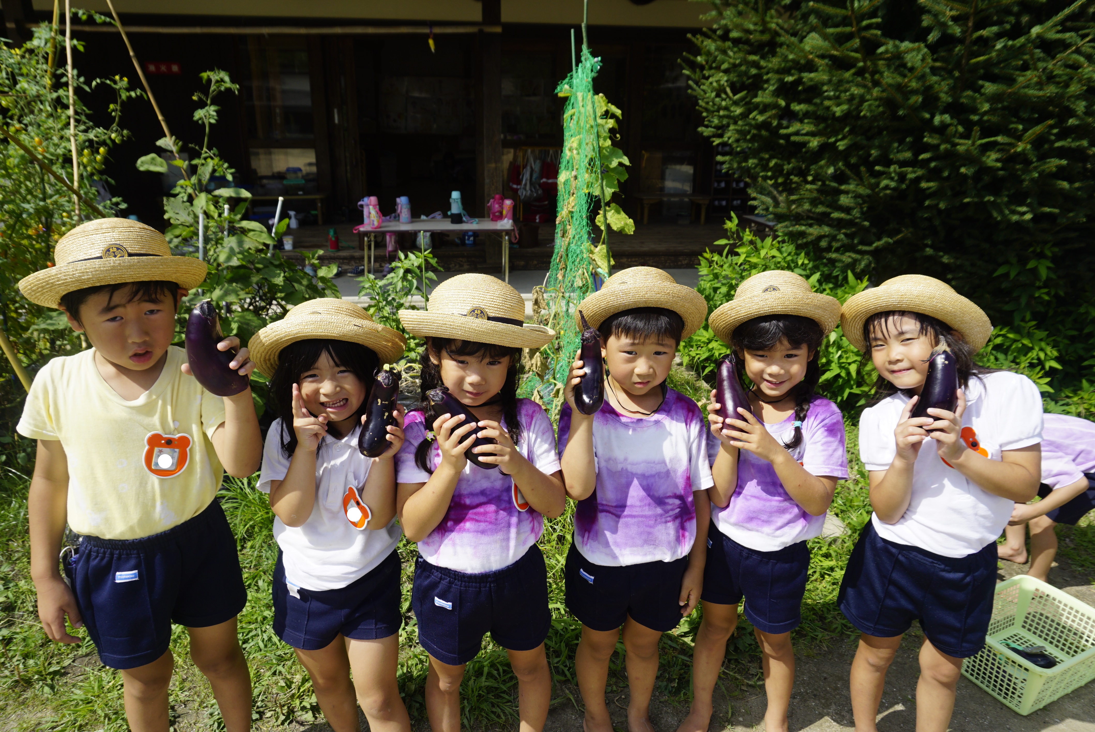 ★年長★なすの煮びたしを食べました！