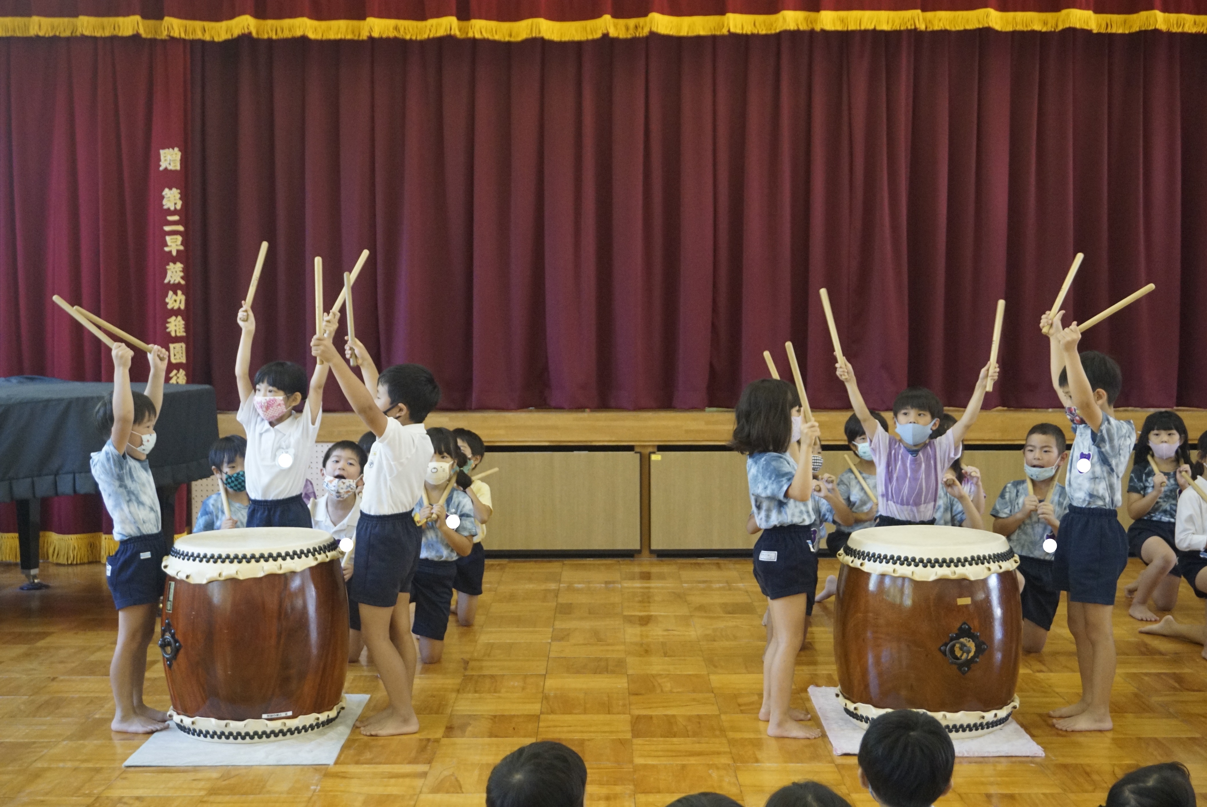 ★年長★和太鼓の発表をしました！