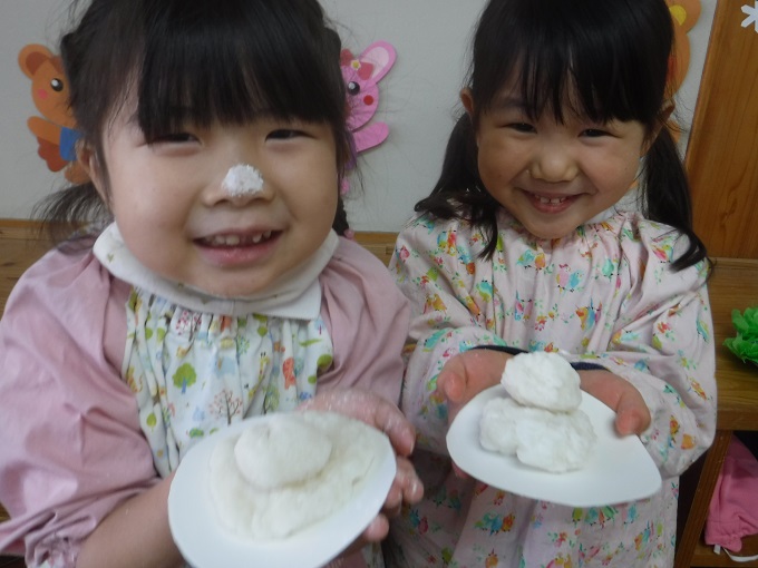鏡餅を作りました(*^▽^*)♫:画像６