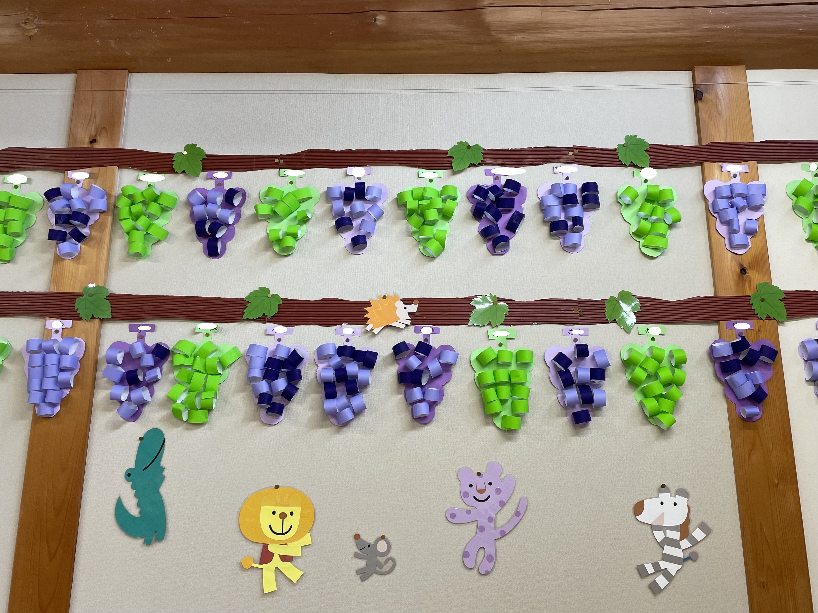 ★年中★壁面製作をしました！