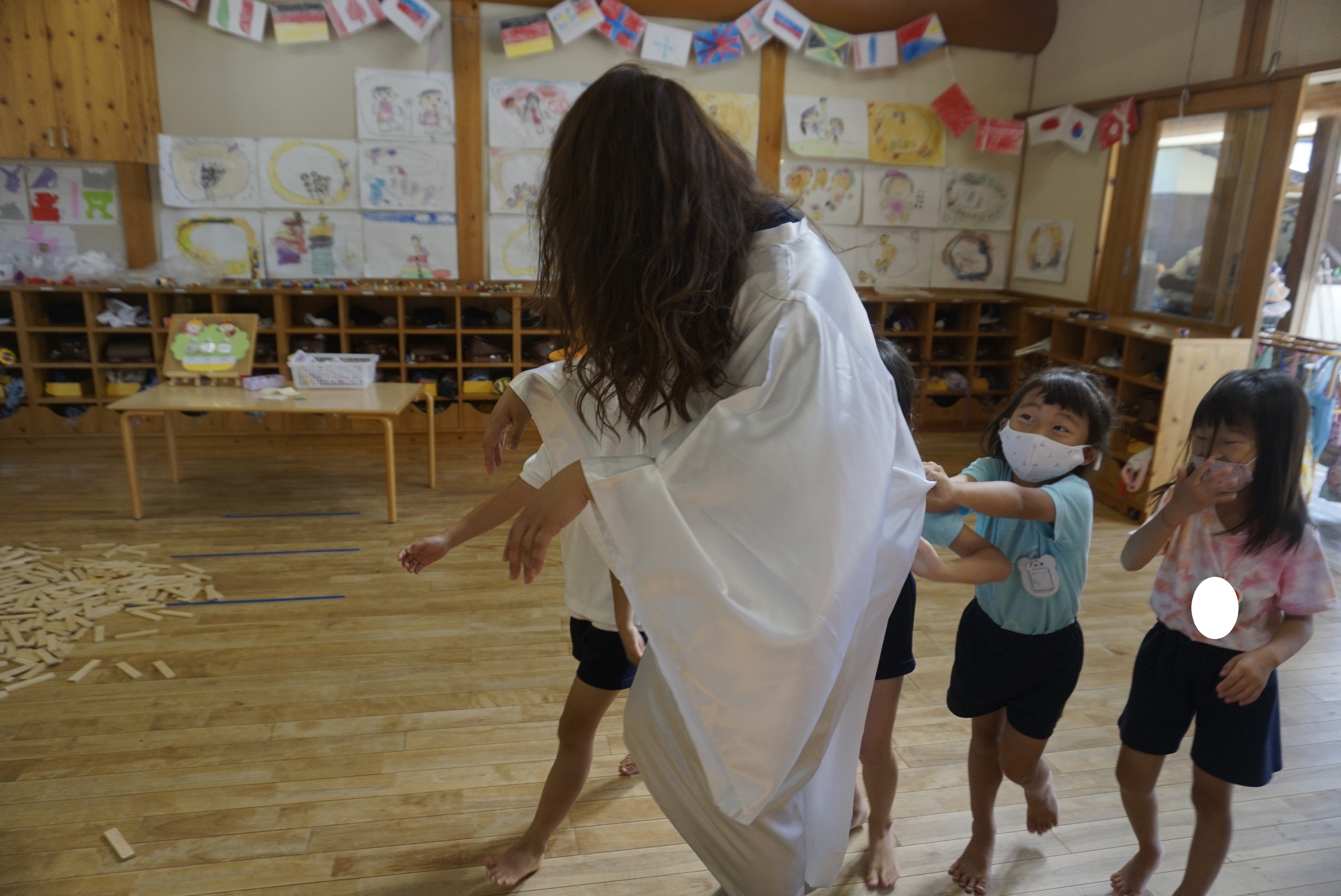 ★年長★ こんな遊びをしています!! お化け鬼ごっこ~つき組~:画像4