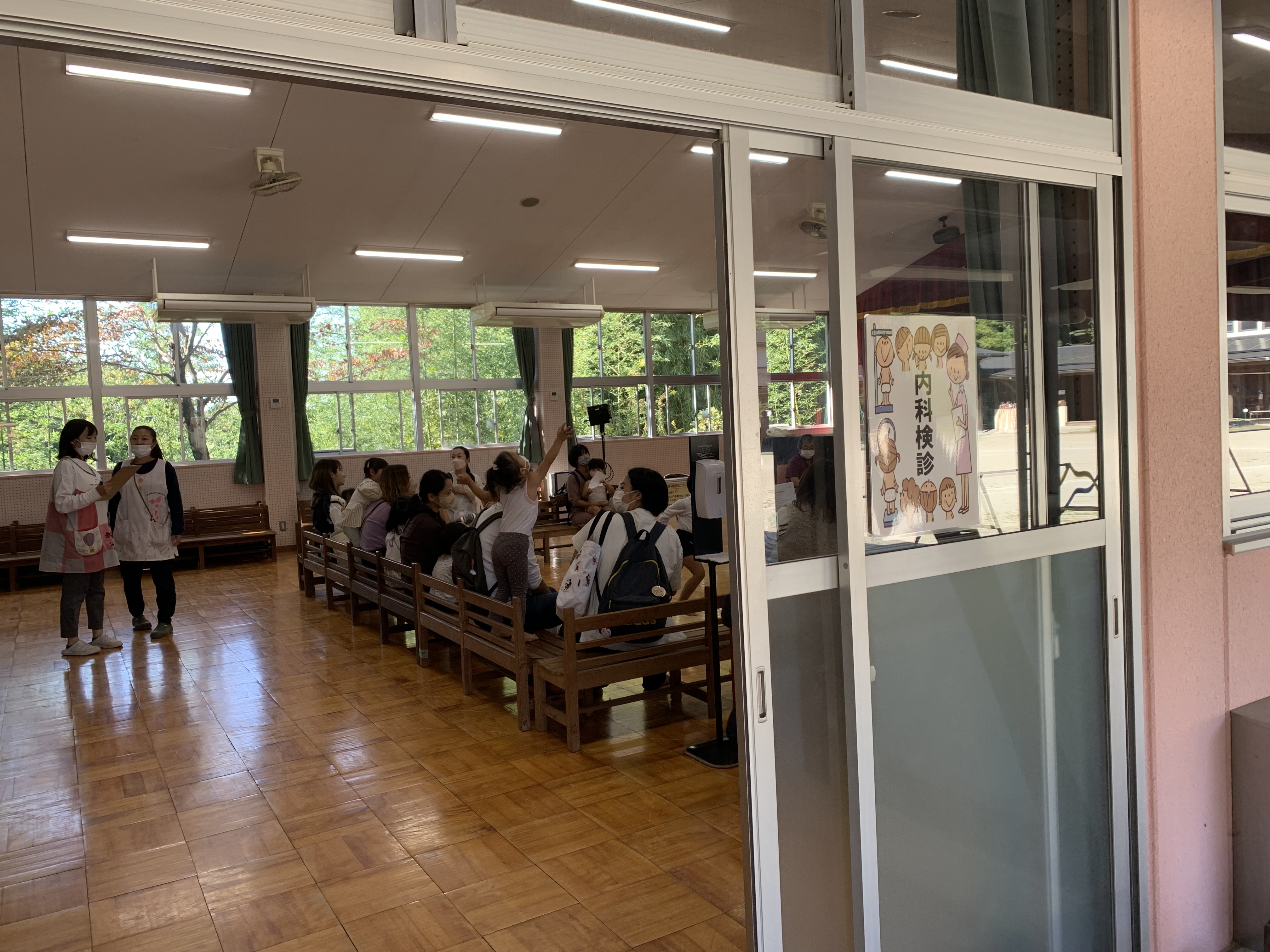 新入園児健康診断を行ないました。:画像2