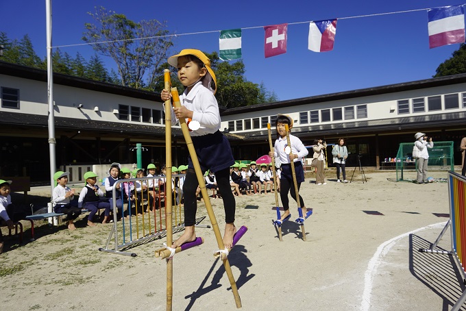 竹馬大会がありました(*'ω'*) ★年長★:画像2