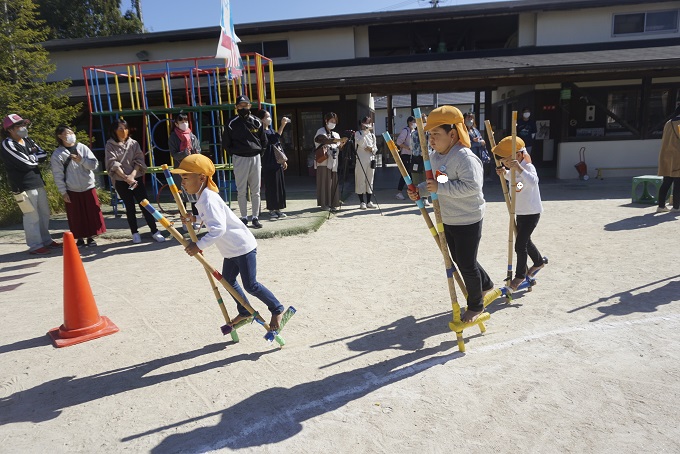 竹馬大会がありました(*'ω'*) ★年長★:画像1