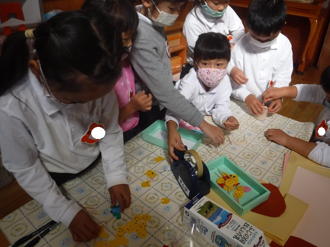 しいたけ屋さんをしました♫ ★ほし組★:画像1