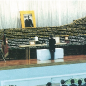 1978年（昭和53） 本多先生学葬 永年の業績に対し、従五位に叙せられ、勲四等瑞宝章を叙勲。9月、体育館で3,000名の会葬者で学園葬が執り行われた。