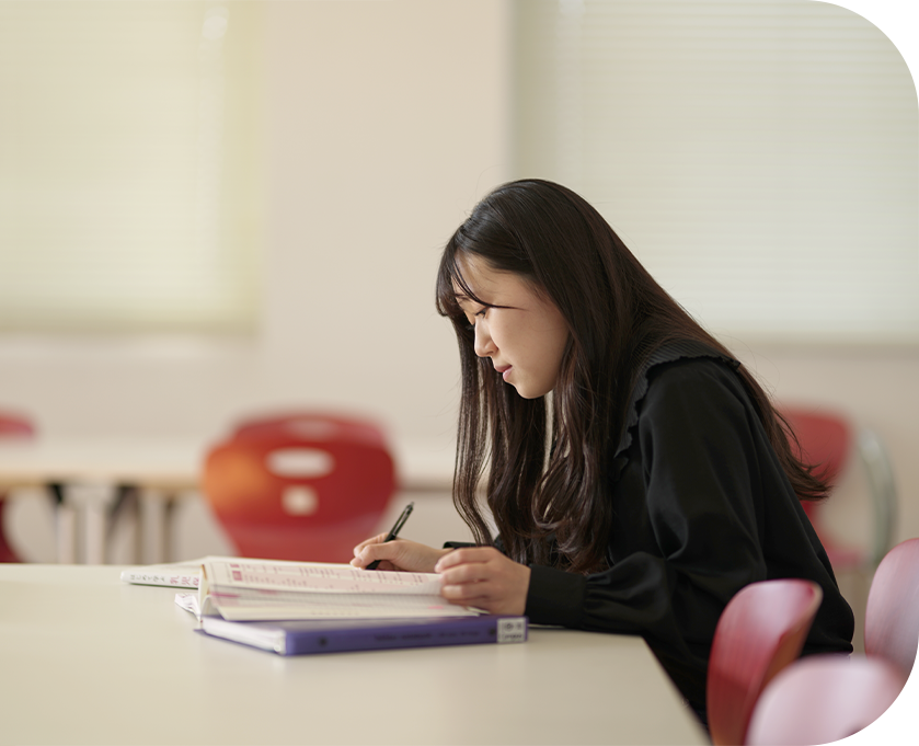 岡女の生徒の写真